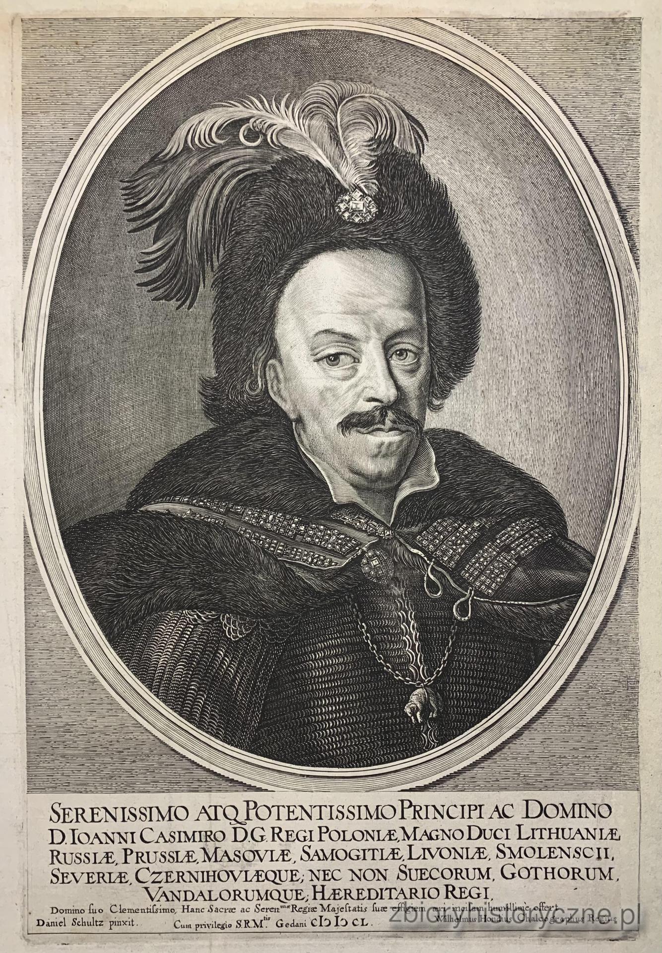 Jan Kazimierz, król Polski,1650 r. / 0