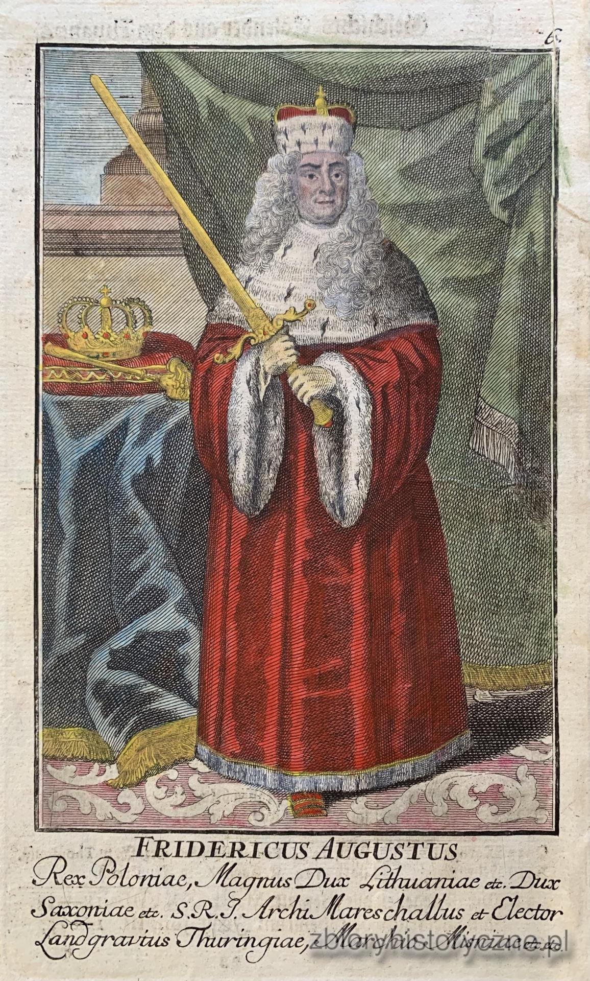 August II Mocny, król Polski, przed 1733 r. / 0