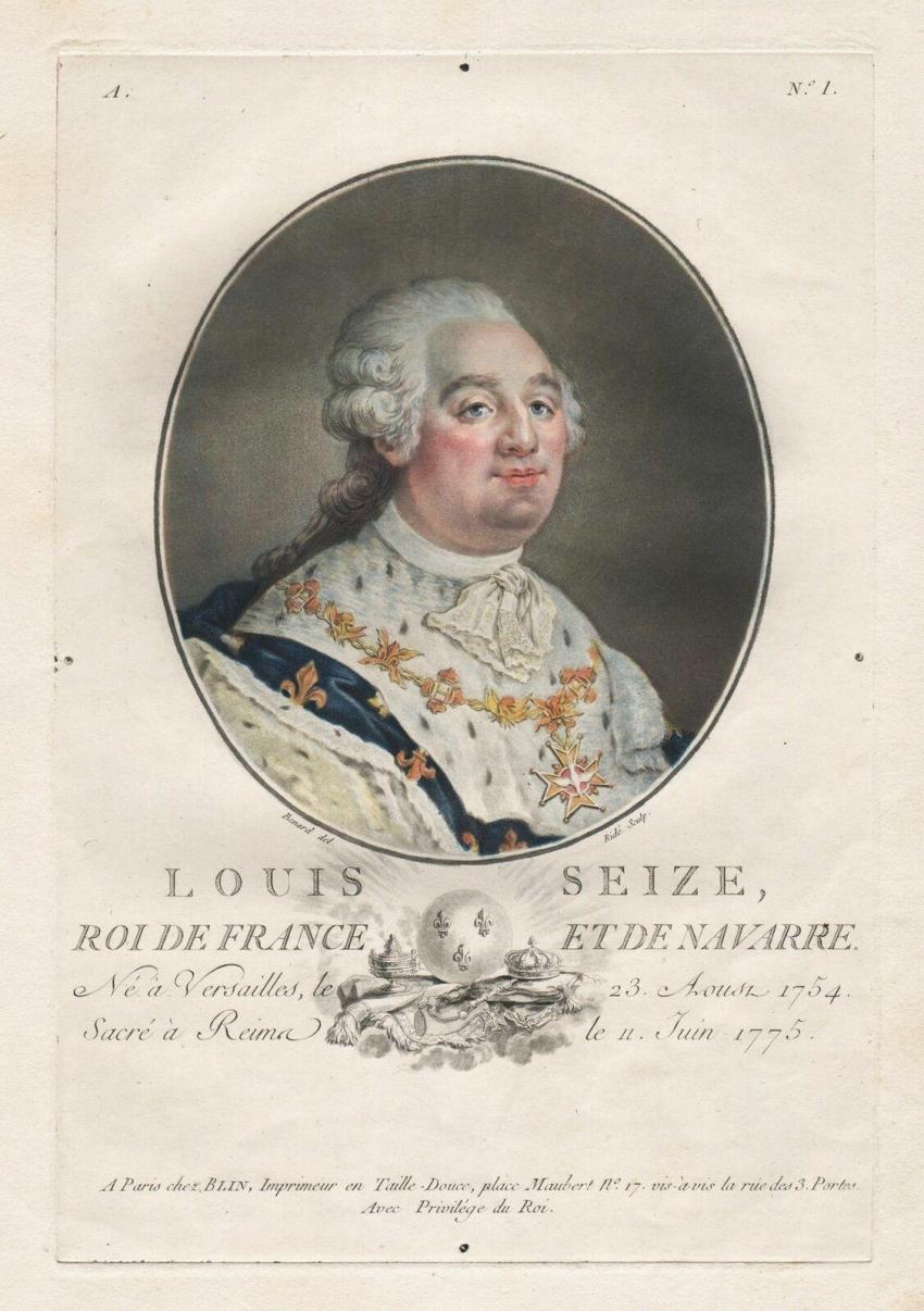 Ludwik XVI, kr&oacute;l Francji, 1787 r.