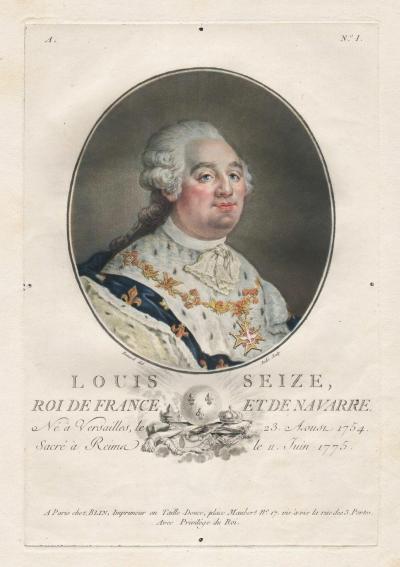 Ludwik XVI, kr&oacute;l Francji, 1787 r.