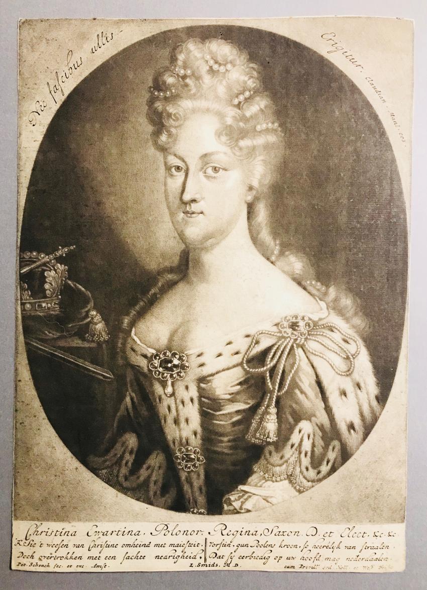 Christina Eberhardina, małżonka króla Augusta II Mocnego, ca. 1700