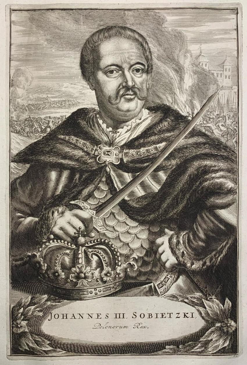 Jan III Sobieski, król Polski, 1705 r.