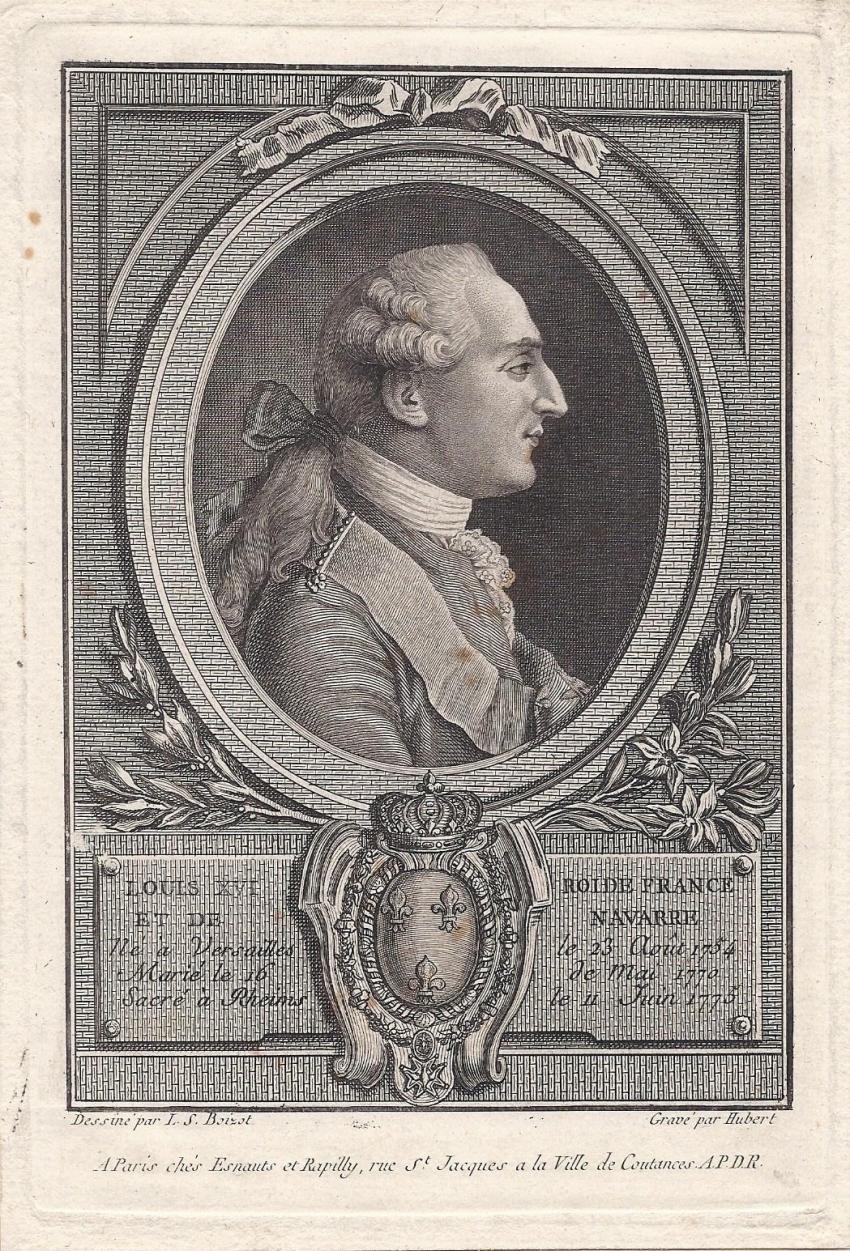 Ludwik XVI, król Francji, 1774 r.