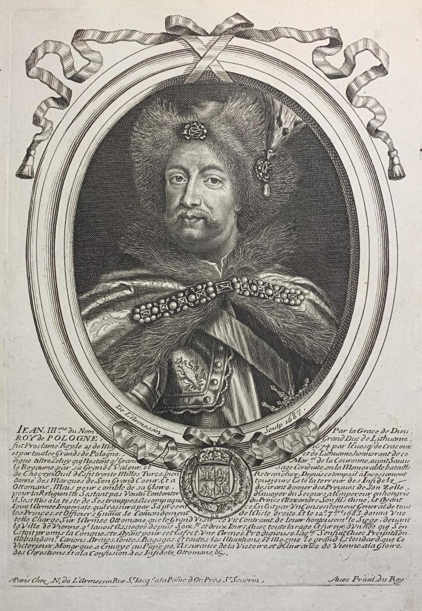 Jan III Sobieski, król Polski, 1687 r.