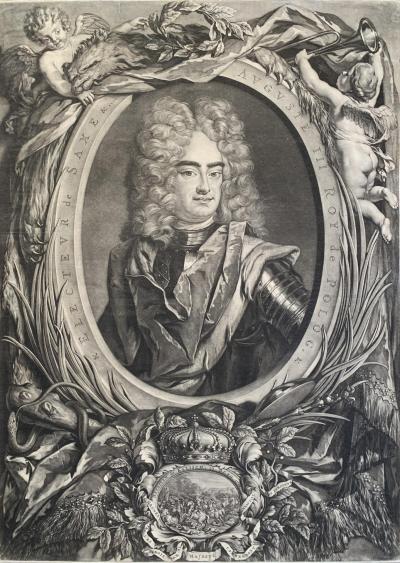 August II Mocny, kr&oacute;l Polski, 1706-1725 r.