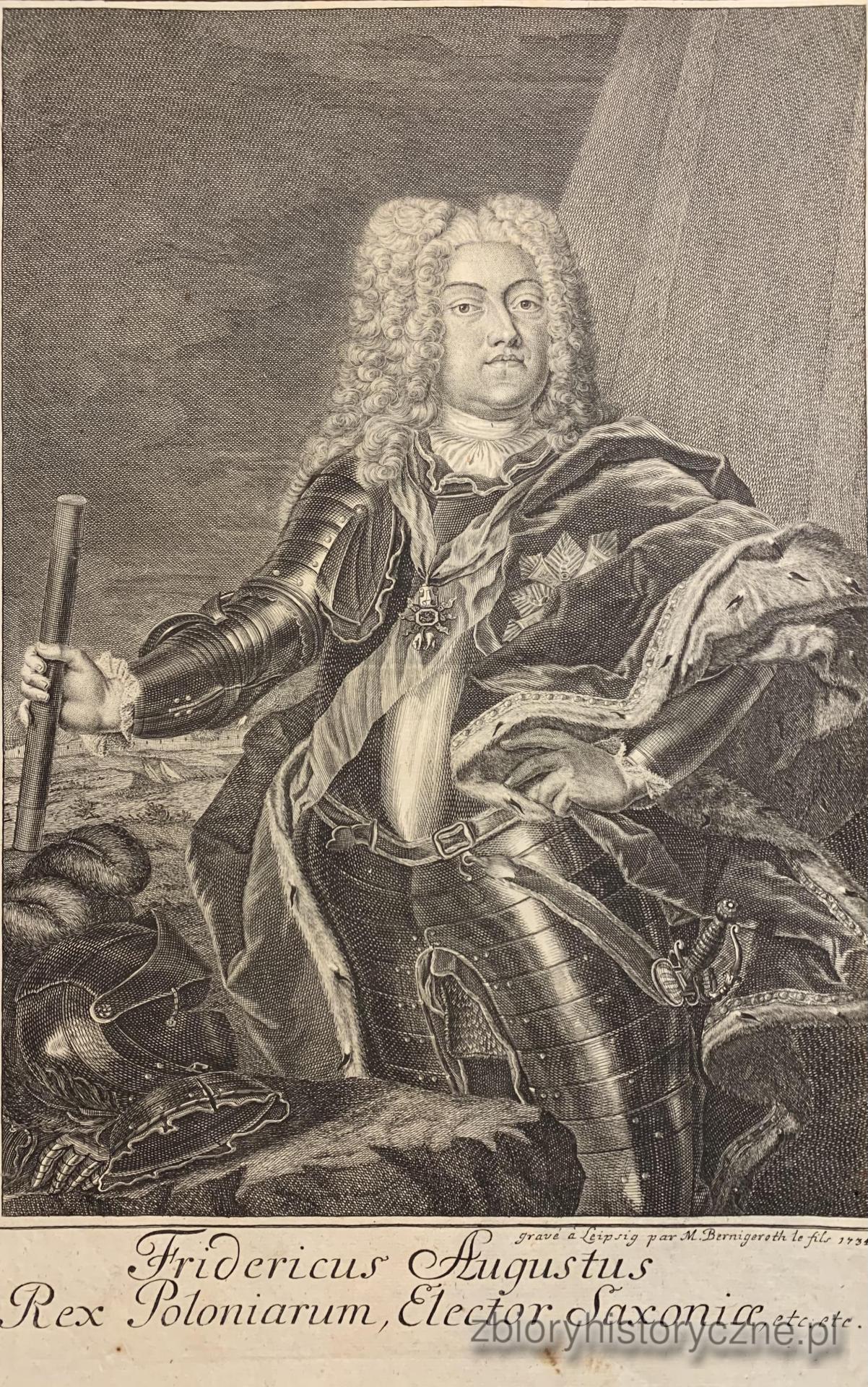 August III, kr&oacute;l Polski, 1734 r. / 0