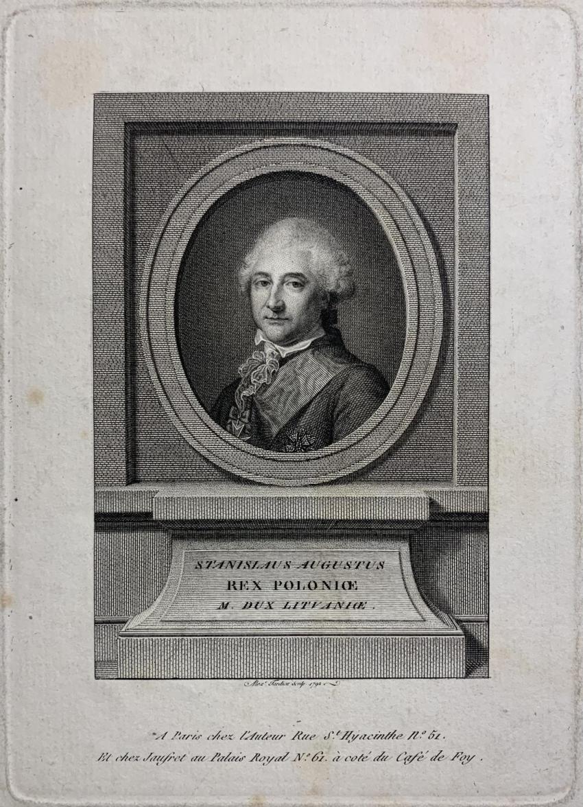 Stanisław August, król Polski, 1792 r.