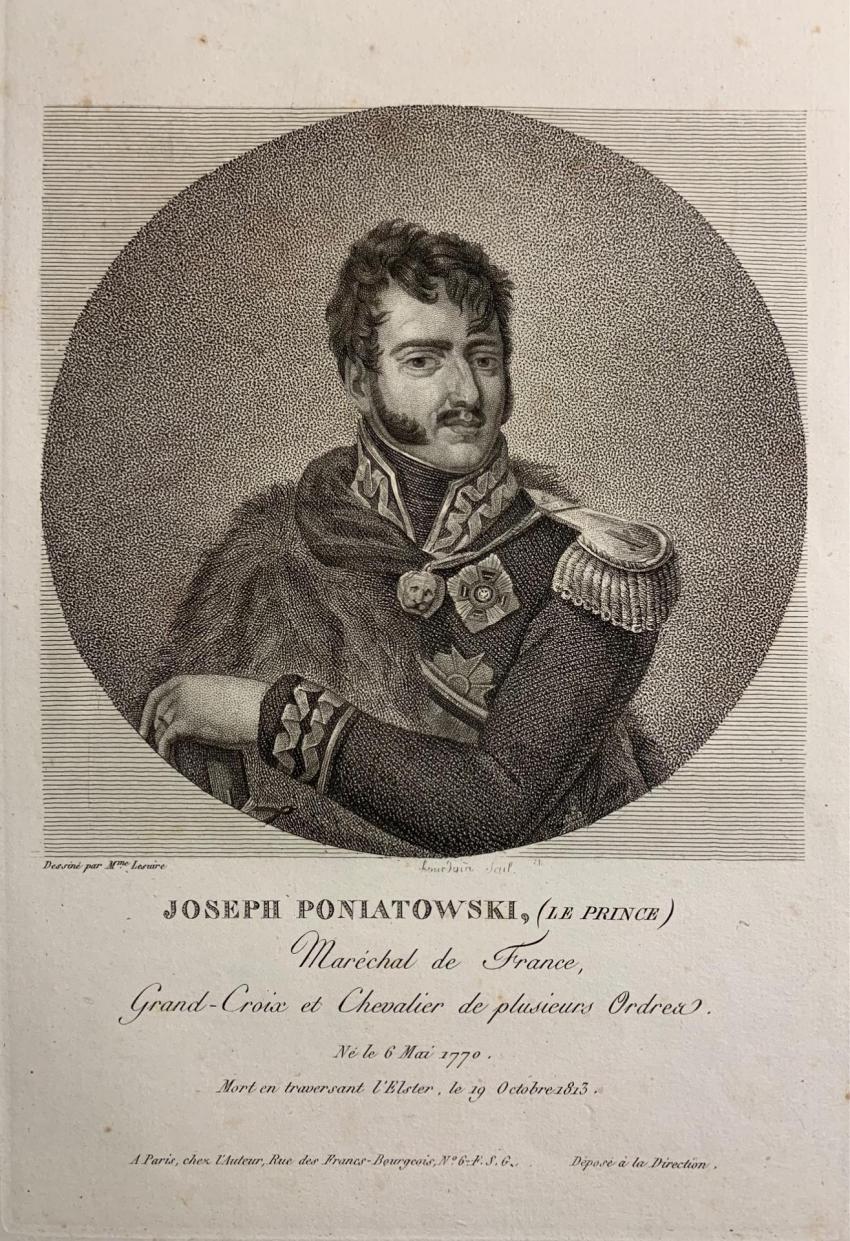 Książę J&oacute;zef Poniatowski, I ćwierć XIX wieku