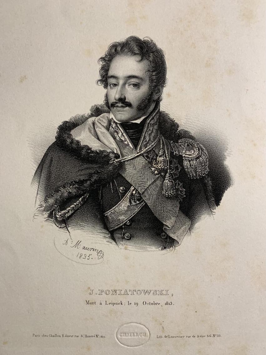 Książę Józef Poniatowski, 1835 r.