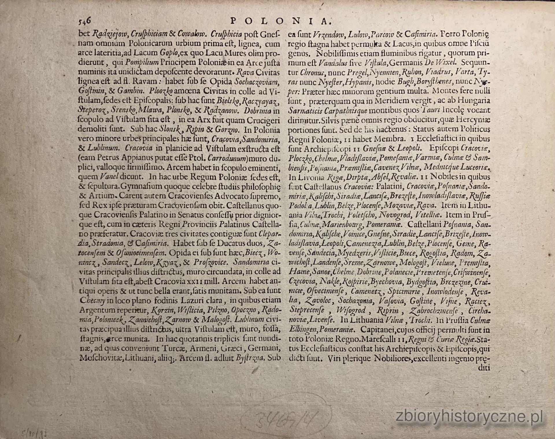 4. Mapa Polski i Śląska, Mercator, 1630 r. / 1