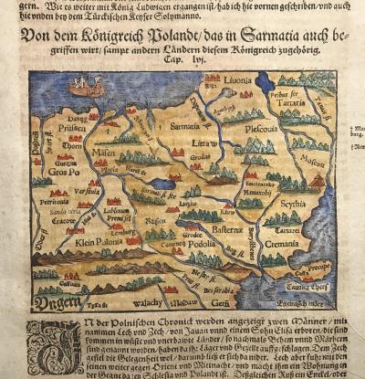 Kr&oacute;lestwo Polskie, M&uuml;nster, 1550 r.