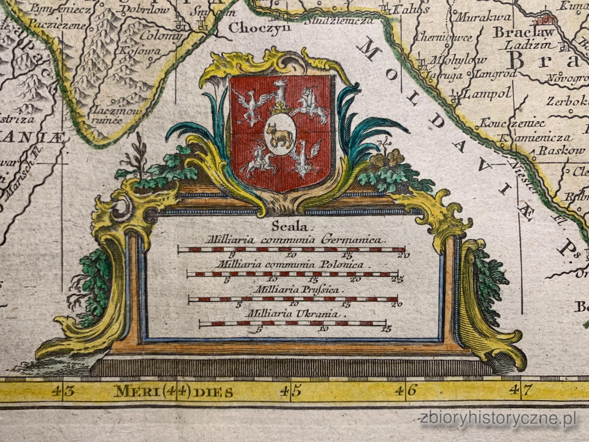 Mapa Królestwa Polskiego, Lotter, 1764 r. - 1772 r. / 2