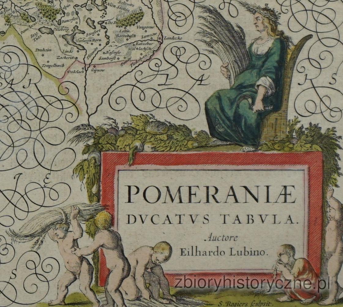 Pomorze, wyd. Bleau, autor: Lubino, 1640-1645 r. / 1