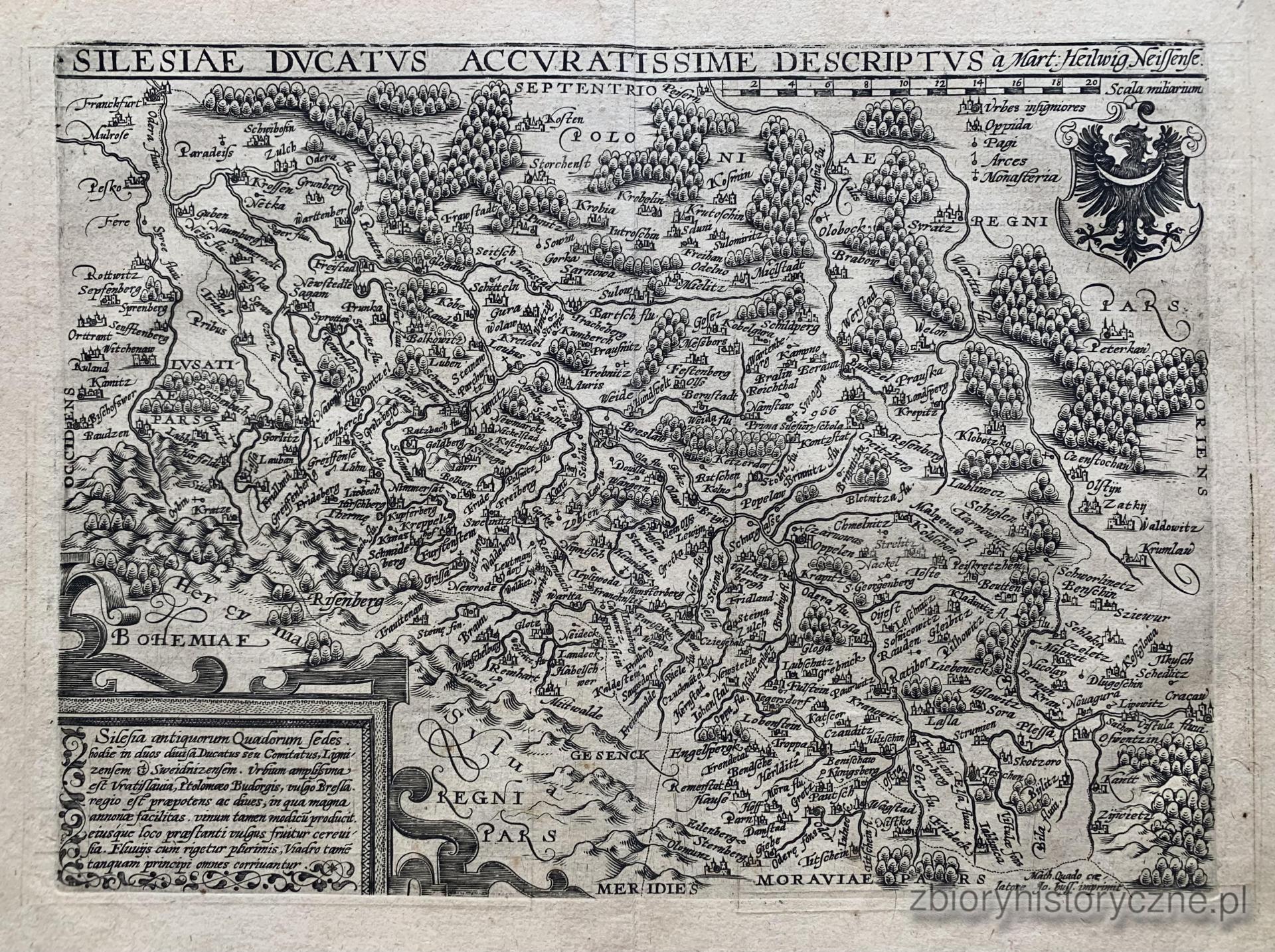 3a. Mapa Śląska, Quad, 1596 r. / 0