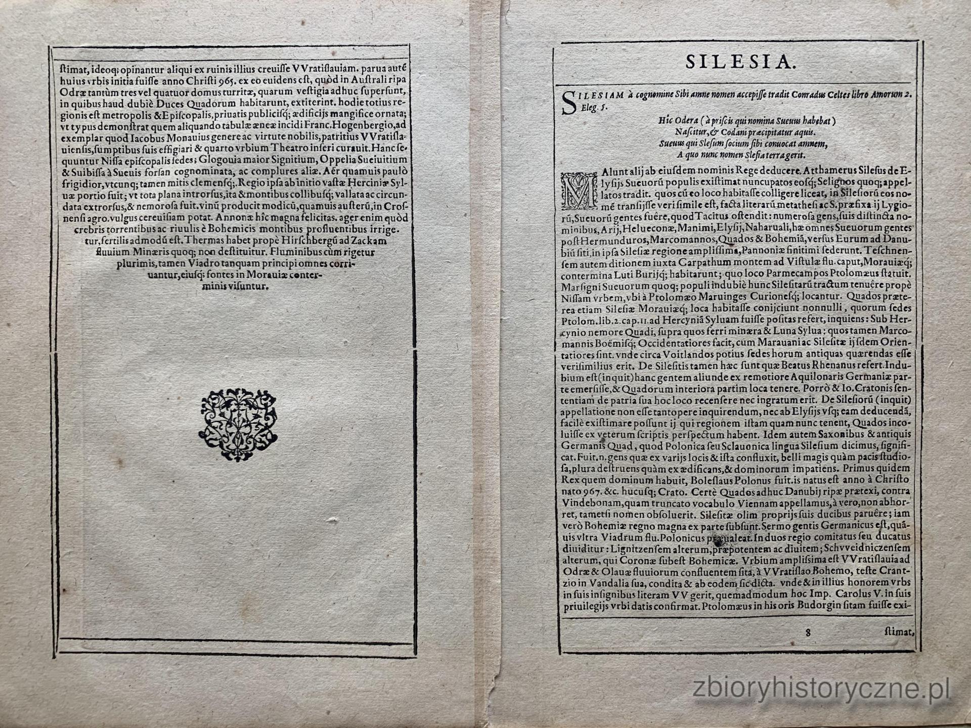 3a. Mapa Śląska, Quad, 1596 r. / 1