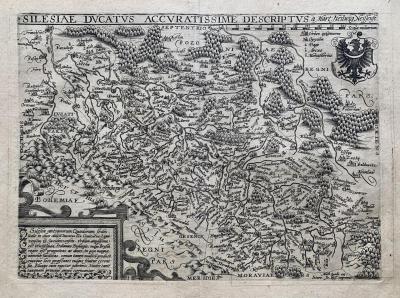 3a. Mapa Śląska, Quad, 1596 r.