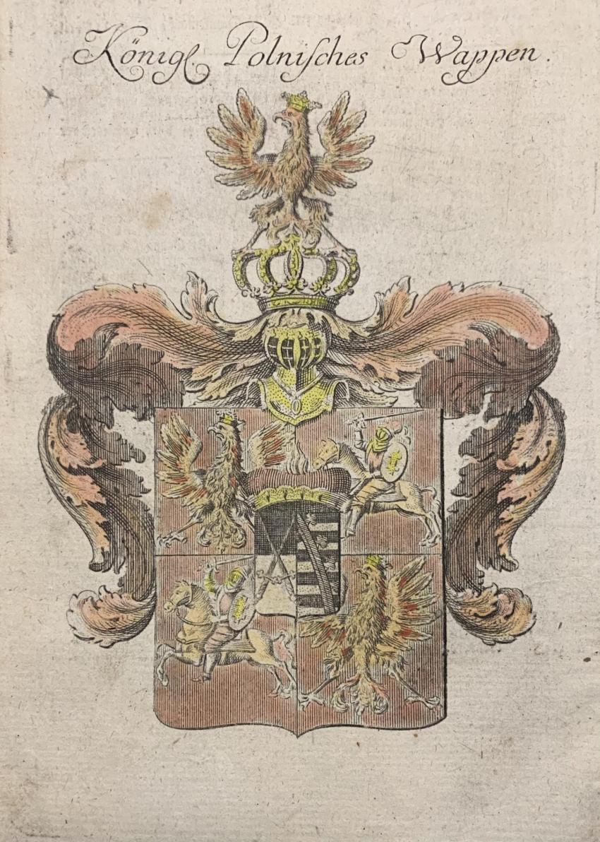Herb Rzeczypospolitej w czasach panowania dynastii Wett&oacute;w